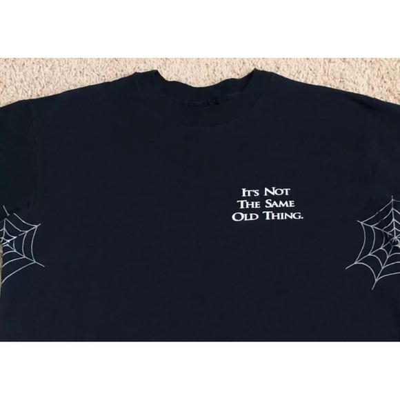 Vintage 1991 Addams Family Movie Thing RARE Men's Black T-Shirt Size XL - Picture 6 of 7